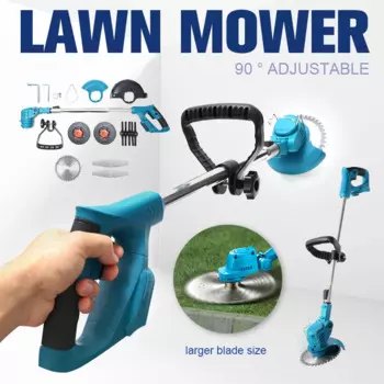 Электрическая газонокосилка, 1800 об./мин., 21 в