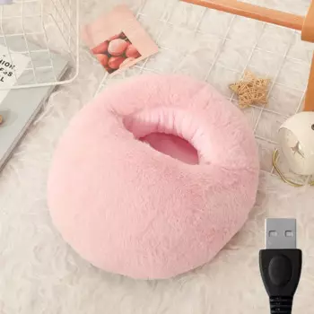 Электрическая грелка для ног Grey Rabbit Fur & Velvet 10W