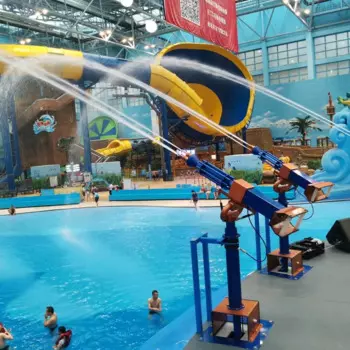 Электрическая игрушка для непрерывной съемки в воде, летняя уличная игрушка для аквапарка большой емкости с зарядкой
