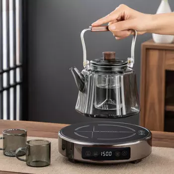 Электрическая керамическая плита Dobleuno 1500 Вт 8 режимов