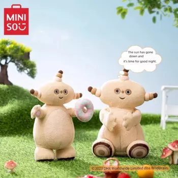 Электрическая кукла MINISO серии Makka Pakka со звуком хорошей ночи, милая плюшевая игрушка-подушка для детей, рождественский подарок