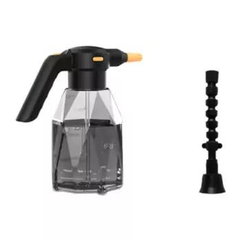 Электрическая лейка 2л, распылитель пены, распылитель для мойки автомобилей, портативный с удлиненной насадкой для чистки окон, удобная ручка