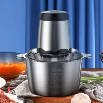 Электрическая мясорубка из нержавеющей стали, 110 В, 220 В, 3 л, 2 л, мясорубка, блендер, машина для кухни, измельчитель, миксер, Кухонные комбайны