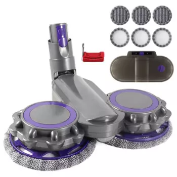 Электрическая насадка для швабры для деталей пылесоса Dyson V10 Slim/V12 Detect Slim с водяным шатуном и замком триггера
