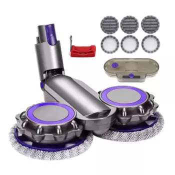 Электрическая насадка для швабры для пола для Dyson V7 V8 V11 V10 V15, насадка для пылесоса с водяным рычагом и триггером переключателя