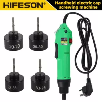 Электрическая отвертка HIFESON, 220 В, электрическая Вращающаяся крышка, инструмент для установки, электроинструмент для крышки 10 мм-33 мм
