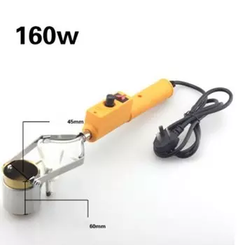 Электрическая плавильная печь 280 Вт/160 Вт, регулируемая температура, металлический припой, без свинцовых литьевых головок, олово, индий, инструмент для пайки расплава