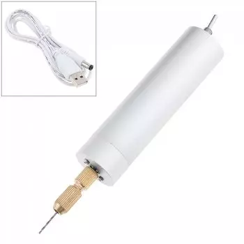 Электрическая ручная дрель ChgImposs 18 шт., серебристого цвета