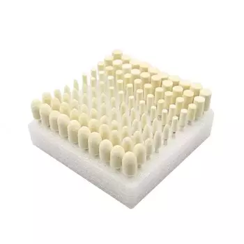 Электрическая шлифовальная машина Dremel, полировальные круги 100 шт./кор.3 мм, с установленными концами