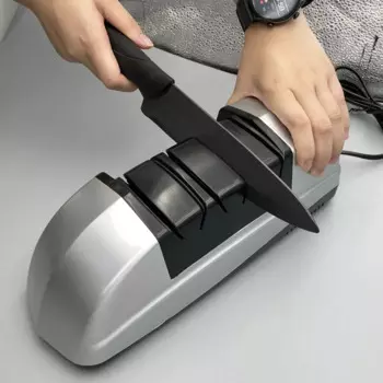 Электрическая точилка для ножей, 360/600/1000 #, 220 В