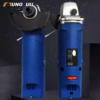 Электрическая угловая шлифовальная машина 6 скоростей