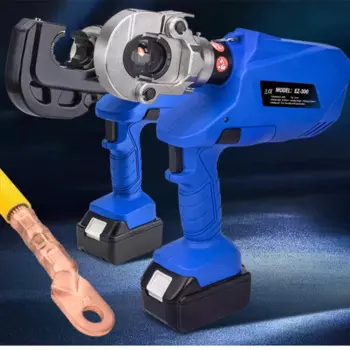 Электрические гидравлические плоскогубцы с цифровым дисплеем EZ-300/EZ-400 Аккумуляторные обжимные клещи Инструменты для резки литиевого кабеля