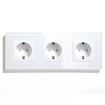 Электрические розетки Bseed тройные 16А