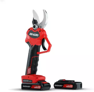 Электрические садовые ножницы, профессиональные беспроводные Электрические садовые ножницы на батарейках, сучкорез для ветвей дерева с 2 перезаряжаемыми элементами