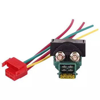 Электрические запчасти для мотоциклов, ключ зажигания, соленоидное реле стартера с вилкой для HONDA Steed 400, 600, VT250, MC19, CBR250