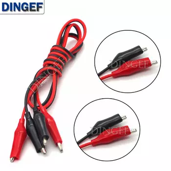 Электрические зажимы крокодил DNIGEF 1 метр