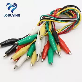 Электрические зажимы типа «крокодил» LOSUYINE 020002 (10 шт.)