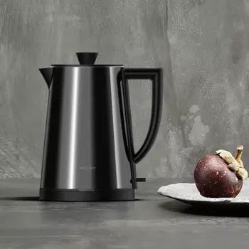 Электрический чайник Hotsy, 304 л, нержавеющая сталь, двойная стена