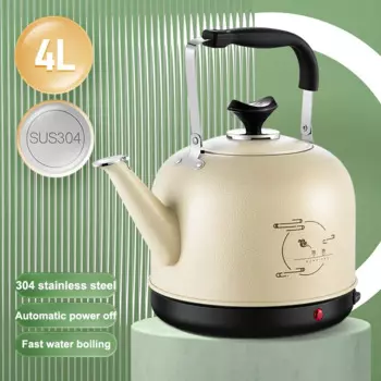 Электрический чайник из нержавеющей стали, 1500 Вт, 304 л