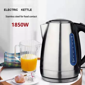 Электрический чайник из нержавеющей стали, 2200 л, Вт