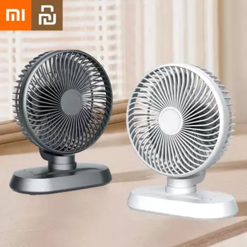 Электрический циркуляционный вентилятор Youpin Xiaomi, настольный малошумный Электрический вентилятор с USB-зарядкой