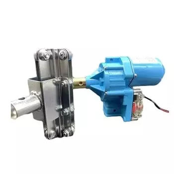 Электрический фотоэлектрический роликовый станок для теплицы, с мотором-рулонным двигателем, автоматическое устройство для рулонной пленки, роликовый затвор для теплицы, 24 В