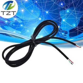 Электрический кабель для зарядки TZT teng, черный, 1 метр