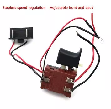 Электрический ключ, зарядный ключ, бесступенчатая регулировка скорости, регулируемый переключатель вперед и назад FA8-16/1 16A 5E4 7,2-24 В постоянного тока