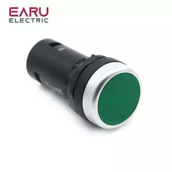 Электрический кнопочный переключатель EARUELECTRIC 22 мм 1NO 1NC