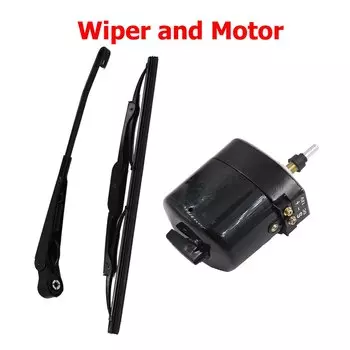 Электрический комплект двигателя стеклоочистителя 12 В, двигатель стеклоочистителя или рычаг с лезвиями для рыбацких лодок и автофургонов 01287358 / 7731000001
