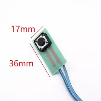 Электрический микрокнопочный переключатель TIG 17X36 мм, запасная часть для ремонта