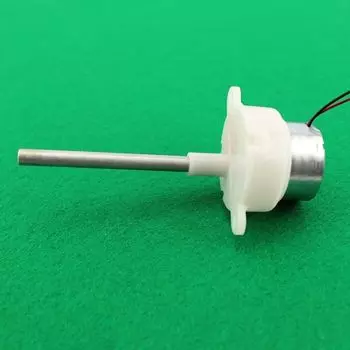 Белый круглый DC 3 В 6 В 10 об/мин 21 об/мин длинная ось электрический мотор-редуктор мини-электрический редукторный двигатель солнечный двигатель