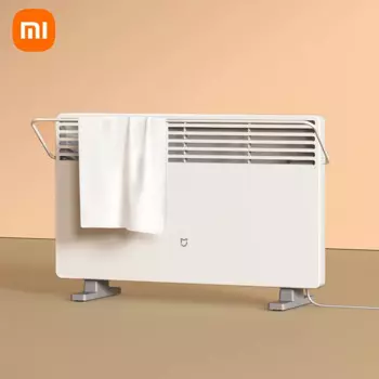 Электрический обогреватель XIAOMI MIJIA, обогреватель для самостоятельного нагрева, 2200 Вт, обогреватели для дома, комнаты, быстрый конвектор, камин, вентилятор, настенный обогреватель, тихий