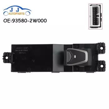 Электрический переключатель левого и правого окна 935802 W000 93580-2W000 для Hyundai Santa Fe DM