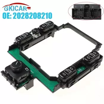 Электрический переключатель стеклоподъемника A2028208210, 10 + 10 + 6 контактов, для Mercedes Benz C230 C220 C280 C36 AMG, 2028208210