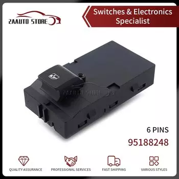 Электрический переключатель стеклоподъемника автомобиля, с одной кнопкой 95188248 для Chevrolet Sonic AVEO T300 Trax 95460076, автомобильные аксессуары