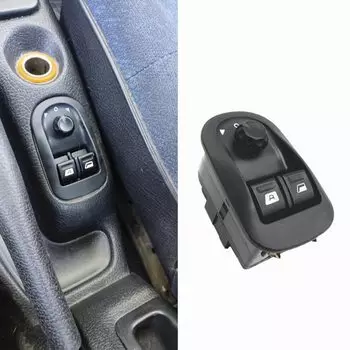 Электрический переключатель стеклоподъемника, главная кнопка управления зеркалом окна, переключатель 6554.WA для Peugeot 206 2002-2013 2014 2015 2016