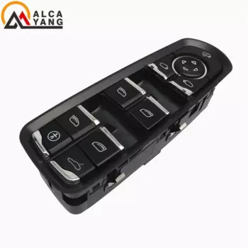 Электрический переключатель стеклоподъемника передней двери со стороны водителя и замком от детей для Porsche для Panamera 7PP 959858 MDML/RDML/HDML/KDML/AEDML