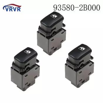 Электрический переключатель VRVR 93580-2B000, 7 контактов, окно, одна кнопка 935802B000 для Hyundai Santa Fe 2007 2008 2009 2010 2011 2012