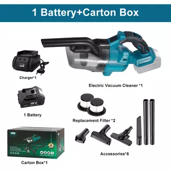 Ручной беспроводной пылесос Makita 18В