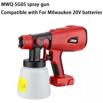 Электрический распылитель краски, пистолет-распылитель, аэрограф для Makita, Bosch, Dewalt, Milwaukee M18, 18 В, литиевая батарея, латексное лак