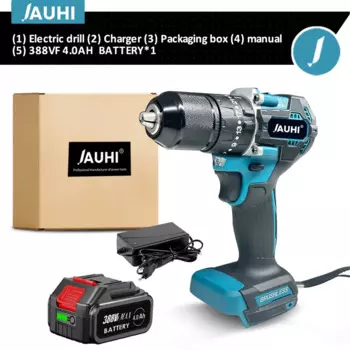 Электрический шуруповерт JAUHI бесщеточный 35+3
