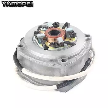 Электрический стартер 44-6 для 2-тактного двигателя с воздушным охлаждением, карманный велосипед, мини-велосипед-внедорожник ATV 47cc 49cc, двигатель для мотоцикла, электрический стартер