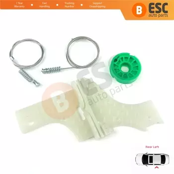 Электрический стеклоподъемник EWR1163, комплект для ремонта задней левой двери для Peugeot 508 MK1 W23 8D 8E 2010-2018 4/5 дверь 9223H6