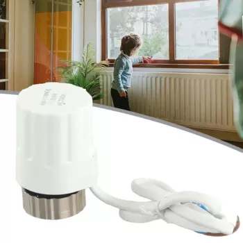 Электрический тепловой привод 230 В, радиатор, визуальный Электротермический привод для теплого пола, термостатический клапан радиатора