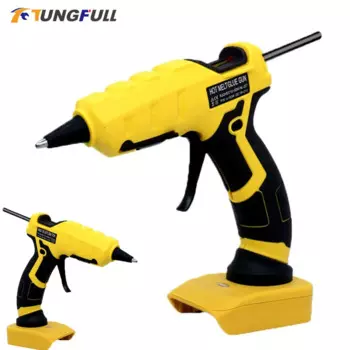Электрический термоклеевой пистолет для Dewalt 20 в 7 мм, клеевой карандаш, термоклеевой пистолет для сварки, термовоздушный пистолет без батареи, инструмент «сделай сам» для домашнего ремесла и ремонта