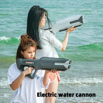 Электрический водяной пистолет, полностью автоматическое всасывание, водяной бластер высокого давления, игрушечный пистолет для бассейна, летняя пляжная уличная игрушка для девочек и мальчиков, подарок