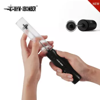 Ручной вспениватель молока MHW-3BOMBER черный