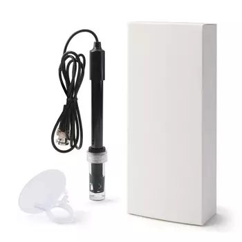 Электродный зонд PH, разъем BNC, датчик уровня воды с калибровочной жидкостью для аквариумного бассейна, фабрики, промышленной лаборатории