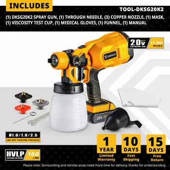 Электрокраскопульт DEKO DKSG55K1/DKSG20K2